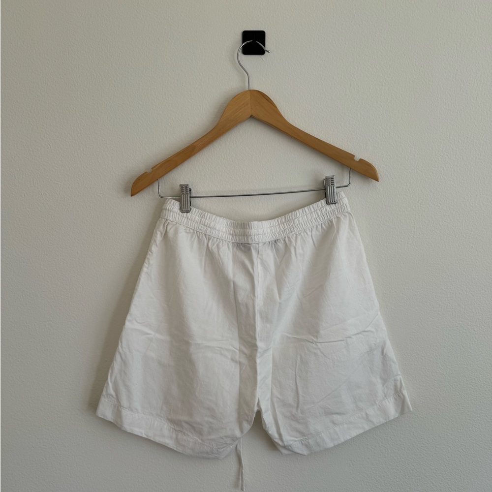 Enza Costa White Drawstring Shorts - Picture 2 of 4